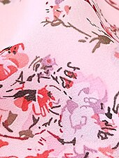olcso Alkalmi virágos ruhák-női alkalmi ruha virágos fűzős print v nyak mini ruha boho vakáció 3/4 hosszú ujjú nyár