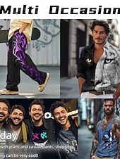  メンズルード攻撃的グラフィックレターティーシャツショートスリーブティーシャツ3Dプリントクルーネックシャツデイリーデザイナーカジュアルスポーツアウトドア休日出かけるブラックネイビーブルーアーミーグリーン春と夏の衣服