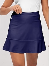 cheap Golf Bottoms-Women&#039;s Golf Skorts 17inch Pickleball Dark Pink Black White Lightweight Bottoms Ladies Golf Attire Clothes Outfits Wear Apparel