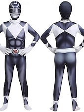 levne Chlapecké kostýmy-Mocní morfinští Strážci Vesmíru Tommy Oliver Cosplay kostým Kombinéza cosplay předvečer Všech svatých Filmové kostýmy for Pánské Dámské Chlapecké Dětské Dospělé předvečer Všech svatých Karneval