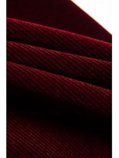 cheap Slim-Men&#039;s Dress Pants Winter Pants Trousers Slacks Suit Pants Pocket Plain Comfort Breathable Outdoor Daily Going out Fashion Casual Black Wine
