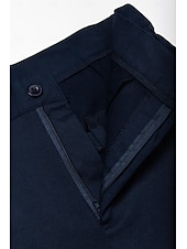 お買い得  チノパン-男性用 ズボン チノパン チノパンツ ポケット 平織り 履き心地よい 高通気性 アウトドア 日常 お出かけ ファッション カジュアル ブラック ホワイト 伸縮性あり