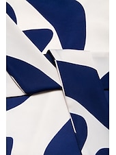 abordables Robes décontractées-Femmes Robe Décontractée Robe Ample Noir Blanche Sans manches Motif Floral Imprimé Ample Printemps &amp; Été Tour Décontracté Quotidien Occasionnel Vacances S M L