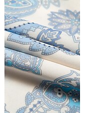 levne Květinové šaty-šifon svatební host paisley print elastický pas maxi šaty
