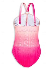 abordables maillots de bain de créateurs-maillot de bain bandeau en dentelle dégradée