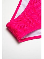 abordables maillots de bain de créateurs-maillot de bain bandeau en dentelle dégradée