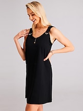 cheap Mini Black Dress-Women&#039;s Casual Dress Mini Dress Ruched Daily Date Fashion Basic Strap Sleeveless Black White Pink Color