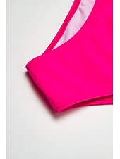 baratos trajes de banho de grife-maiô de cor contrastante