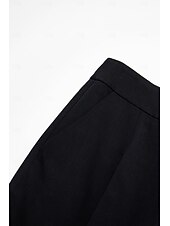 voordelige Broek-Boot-cut broek met hoge taille en elasticiteit
