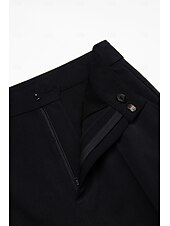 voordelige Broek-Boot-cut broek met hoge taille en elasticiteit