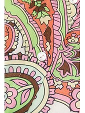 שמלת חולצת מידי בחגורת פייזלי בוהו זול הדפס שמלת קז'ואל-שמלת חולצת מידי בחגורת פייזלי בוהו