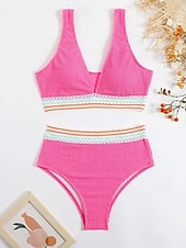 billiga Bikiniset-Dam Vanligt Sexiga underkläder Ensfärgat Ren färg Sexig Tryck upp Sommar Hem Säng Simning Polyester Snabb tork Stretch Shorts 2 st Hög midja Sommar Vår