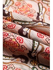 economico Bluse e camicie-camicetta casual con maniche a sbuffo geometriche