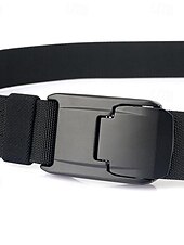 abordables Ceintures pour homme-Homme Ceinture Ceinture tactique Sur les Hanches Noir Kaki Polyester Alliage Durable Ajustable Plein Extérieur du quotidien