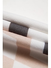 economico camicie, top e camicette-top con scollo a V e maniche a sbuffo geometriche