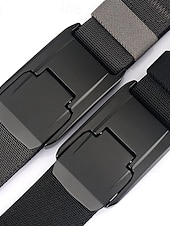 abordables Ceintures pour homme-Homme Ceinture Ceinture tactique Sur les Hanches Noir Kaki Polyester Alliage Durable Ajustable Plein Extérieur du quotidien