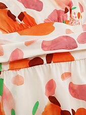 levne Elegantní květinové šaty-dámské ležérní šaty květinový list bez zad ohlávka midi šaty ležérní boho denní dovolená bez rukávů léto