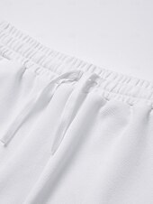 olcso Férfi Basic Tees szettek-Férfi 2 darab Póló öltönyök Rövidnadrág és póló szett Rövid ujjú Terített nyak Nyár Tömör szín Testedző Alkalmi Zseb 2 db Vakáció Hétköznapi viselet Sportruházat Fekete Fehér Barna Férfi felső póló
