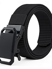levne Pánské opasky-Pánské Pás Nylonový pásek Venkovní pás Do pasu Černá Námořnická modř Nylon Nastavitelná Heavy-Duty Bez vzoru Venkovní Denní