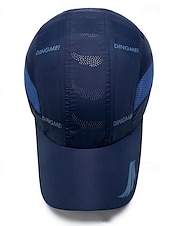 preiswerte Baseballkappe für Herren-Herren Cap Basecap Sonnenhut Kappe Schwarz Weiß Polyester Modisch Brautkleider schlicht Strasse Täglich Buchstabe Einstellbar Sonnenschutz Atmungsaktiv