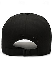 cheap Men&#039;s Baseball Cap-Men&#039;s Baseball Cap Sun Hat Trucker Hat Black White 100% Cotton Fashion Casual Street Daily Letter Adjustable Sunscreen Breathable