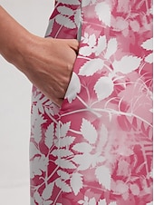 cheap Women&#039;s Golf Clothing-Women&#039;s Golf Dress Floral Sleeveless Sun Protection  Ladies Golf Attire