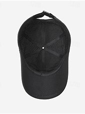 cheap Men&#039;s Baseball Cap-Men&#039;s Baseball Cap Sun Hat Trucker Hat Black White 100% Cotton Fashion Casual Street Daily Letter Adjustable Sunscreen Breathable
