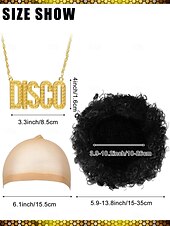 abordables Conjuntos-Retro Antiguo Años 70 Accesorios Ropa de Fiesta Normal Hippie Disco Vacaciones Navidad Moda Disfraz Hombre Víspera de Todos los Santos Carnaval Mascarada Fiesta de baile Discoteca Desfile del orgullo