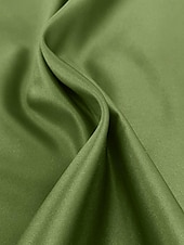 economico BLU-Abito da Sera A-Line Abito con Spacco Alto Formale Invitata al Matrimonio Asimmetrico Manica Lunga Scollo a V Cintura  Sash Seta con Plissé Fessura