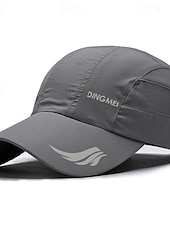 preiswerte Baseballkappe für Herren-Herren Cap Basecap Sonnenhut Kappe Schwarz Weiß Polyester Modisch Brautkleider schlicht Strasse Täglich Buchstabe Einstellbar Sonnenschutz Atmungsaktiv