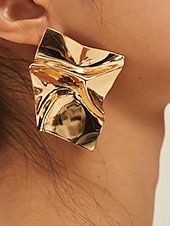 cheap Earrings-1 Pair Stud Earrings For Women&#039;s Party Evening Gift Date Alloy Fancy Fashion