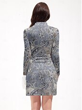 cheap Women&#039;s Golf Clothing-Women&#039;s Golf Polo Shirt Floral Long Sleeve Sun Protection UPF50 for Ladies Golf Attire