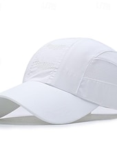preiswerte Baseballkappe für Herren-Herren Cap Basecap Sonnenhut Kappe Schwarz Weiß Polyester Modisch Brautkleider schlicht Strasse Täglich Buchstabe Einstellbar Sonnenschutz Atmungsaktiv