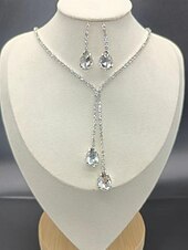 cheap Jewelry Sets-Jewelry Set For Women&#039;s Party Evening Alloy Fancy