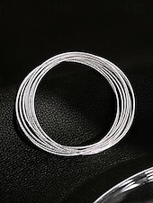 billige Armbånd og armringer-Dame Armbånd Fancy Mote Elegant Legering Armbånd Smykker Sølv Til Gave Stevnemøte