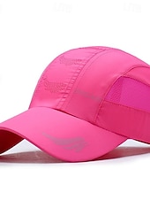 preiswerte Baseballkappe für Herren-Herren Cap Basecap Sonnenhut Kappe Schwarz Weiß Polyester Modisch Brautkleider schlicht Strasse Täglich Buchstabe Einstellbar Sonnenschutz Atmungsaktiv