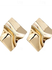 cheap Earrings-1 Pair Stud Earrings For Women&#039;s Party Evening Gift Date Alloy Fancy Fashion
