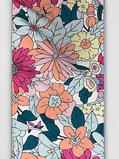preiswerte Lässige Blumenkleider-Damen Freizeitkleid Tankkleid Blumentaschendruck Rundhalsausschnitt Langes Kleid Maxikleid Stilvoll Tägliches Date Ärmellos Sommer