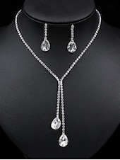 cheap Jewelry Sets-Jewelry Set For Women&#039;s Party Evening Alloy Fancy