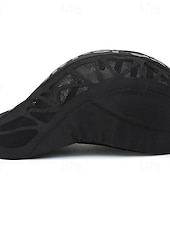 economico Cappelli da uomo-Per uomo Berretto cappello Cappello da sole Cappello da camionista Nero Blu marino 100% cotone Retato Di tendenza Informale Strada Giornaliero Alfabetico Regolabile Crema solare Traspirante