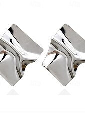 cheap Earrings-1 Pair Stud Earrings For Women&#039;s Party Evening Gift Date Alloy Fancy Fashion