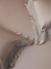economico Collezione d&#039;elite-copripiumino in puro cotone pima al 100% 4 pezzi set supima 140-tc set di biancheria da letto in raso di seta morbido di lusso 1 copripiumino 1 lenzuolo piatto 2 federe