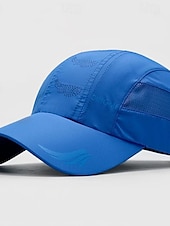 preiswerte Baseballkappe für Herren-Herren Cap Basecap Sonnenhut Kappe Schwarz Weiß Polyester Modisch Brautkleider schlicht Strasse Täglich Buchstabe Einstellbar Sonnenschutz Atmungsaktiv