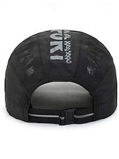 economico Cappelli da uomo-Per uomo Berretto cappello Cappello da sole Cappello da camionista Nero Blu marino 100% cotone Retato Di tendenza Informale Strada Giornaliero Alfabetico Regolabile Crema solare Traspirante