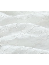 tanie Białe koronkowe sukienki-Damskie Sukienka maxi Biała sukienka Biała koronkowa suknia ślubna Sukienki w stylu boho Sukienka Boho Elegancja Bohema Linia A Urlop Święto Regularny Długi rękaw W serek Biały Morelowy Lato
