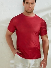 economico Magliette divertenti da uomo-Per uomo Grafico Lettera Mano Maglietta Manica Corta maglietta Stampa 3D Girocollo Camicia Vintage Moda Designer All&#039;aperto Quotidiano Sportivo Nero Rosso Blu marino Primavera &amp; Estate Abbigliamento