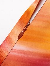 お買い得  プリントカジュアルドレス-女性用 ヘムマキシ マキシドレス ルビーレッド ハーフスリーブ シェーディング プリント 夏 Ｖネック ドレス バケーション S M L