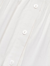 preiswerte Freizeitkleidung-Damen Lockeres Kleid Resort-Kleidung Weiß Langarm Solide / einfarbig Lang Frühling &amp; Herbst V Ausschnitt Strand Design Urlaub XS S M