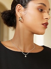 economico Collana da donna-Per donna Chiusura, levette e chiusure Collane con ciondolo Ottone Di tendenza Amore cuore