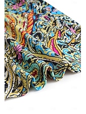 Γυναικείο T-shirt Boho Μπλούζα Paisley Εκτύπωση V-Λαιμό Κοντό Μανίκι Καθημερινό Χαλαρό Στυλ Πολύχρωμο Ελαφρύ Καλοκαίρι Μπλούζα Χαμηλού Κόστους Boho t-shirt-Γυναικείο T-shirt Boho Μπλούζα Paisley Εκτύπωση V-Λαιμό Κοντό Μανίκι Καθημερινό Χαλαρό Στυλ Πολύχρωμο Ελαφρύ Καλοκαίρι Μπλούζα